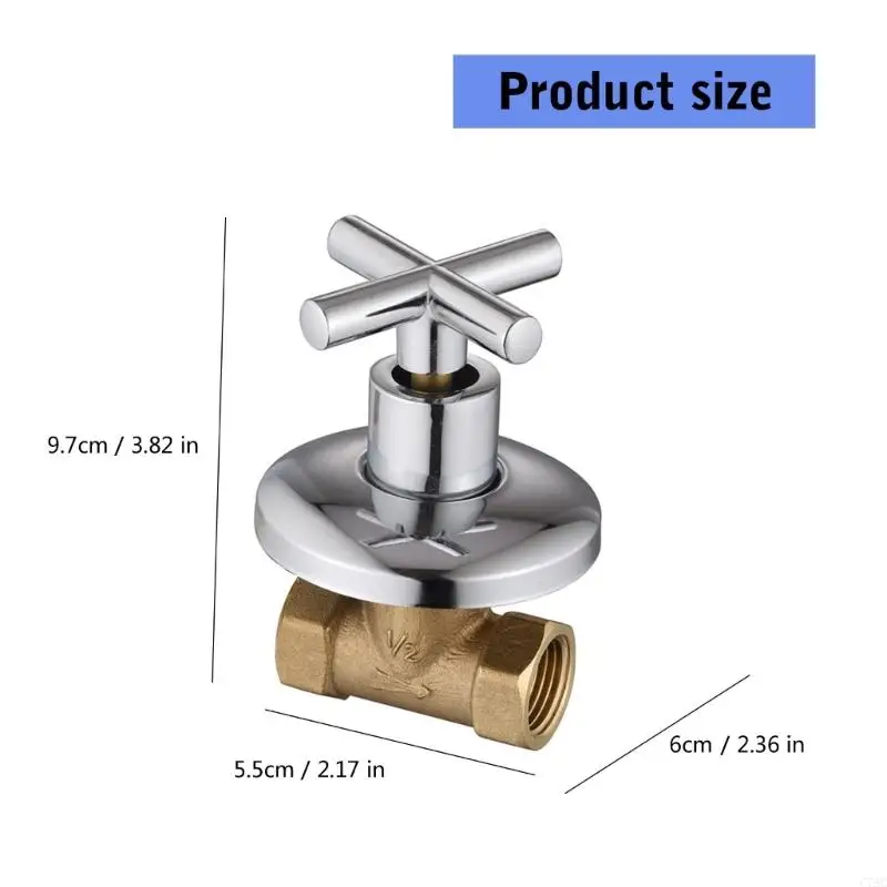 Practical Aluminum Alloy Concealed Water Valves for Domestic Applications C7AC