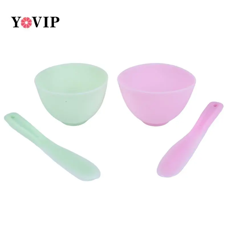 Women Lady DIY Facial Mask Kit Face Mask Bowl Mixing Stick Spoon Spatula Kit Skin Care  Cosmetic Beauty Tool