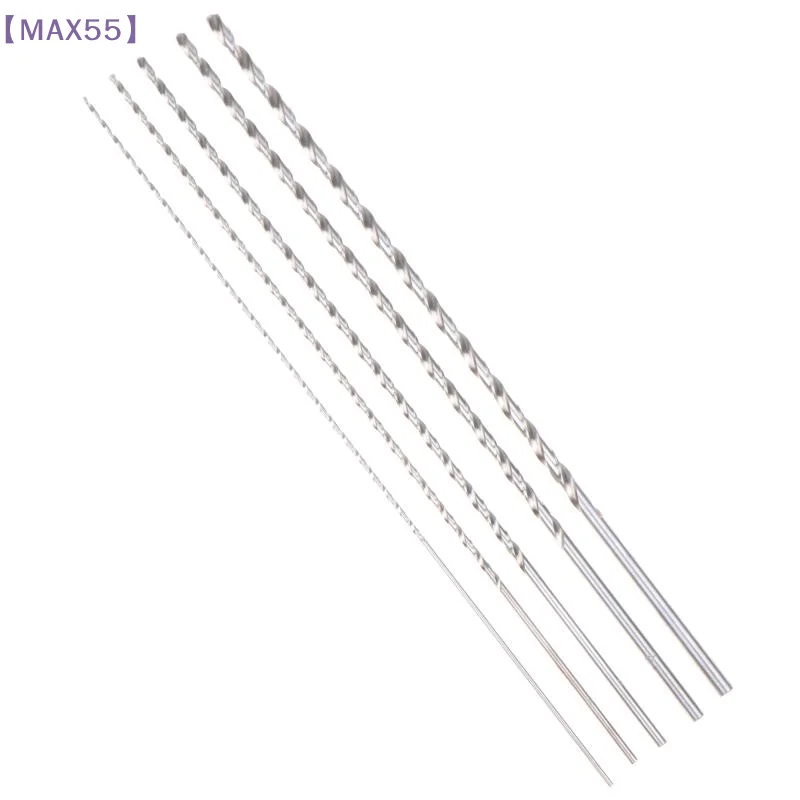 【MAX-55】2mm/3mm/4mm/5mm/6mm Extra Long HSS Drilling Straight Shank Drill Bits Parts Cutter Drilling Kit