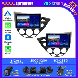 포드 피에스타 1995 2001 포커스 MK 1 LHD RHD 1998 2005 유닛 멀티미디어 라디오 스테레오 BT 카플레이, 자동 2din 안드로이드 GPS 4G