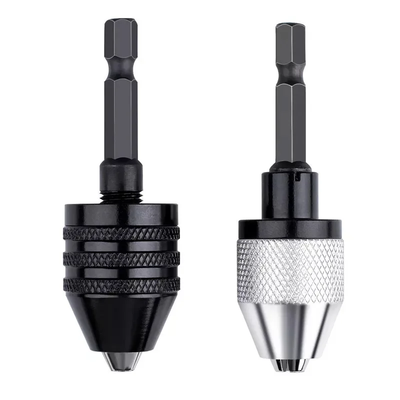 

Hexagonal shank three-jaw conversion drill chuck, multi-functional three-jaw small electric grinding chuck