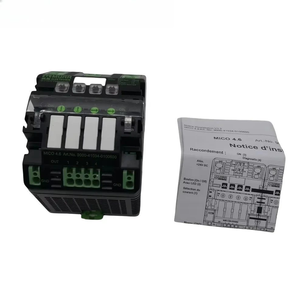 Germany MURR Current Divider 9000-41034-0100600 1 Year Warranty 220V Wire Leads Automation Field