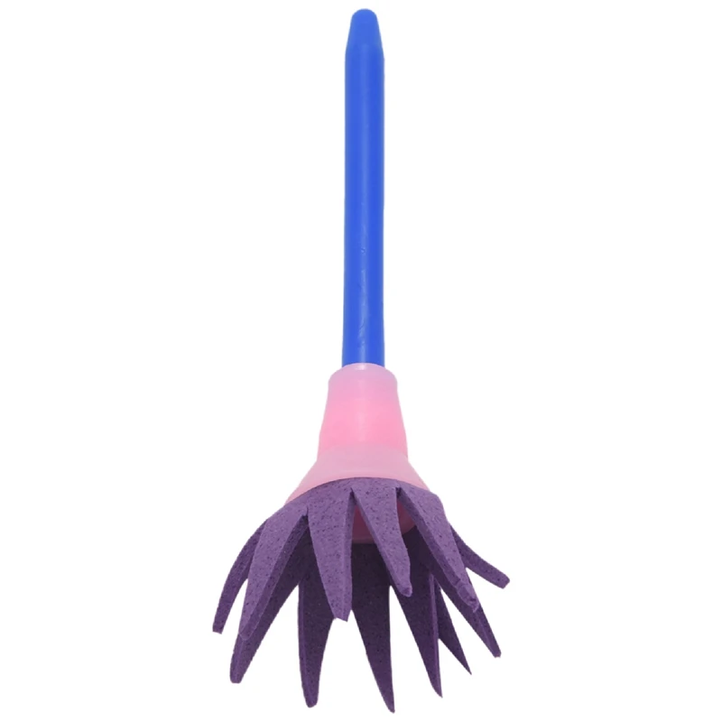 مجموعة فرش الطلاء الاسفنجية للاطفال ، التعلم المبكر ، الرسم ، أدوات الرسم ، اصنعها بنفسك الحرف الفنية ، بيسوم ، 8 عبوات