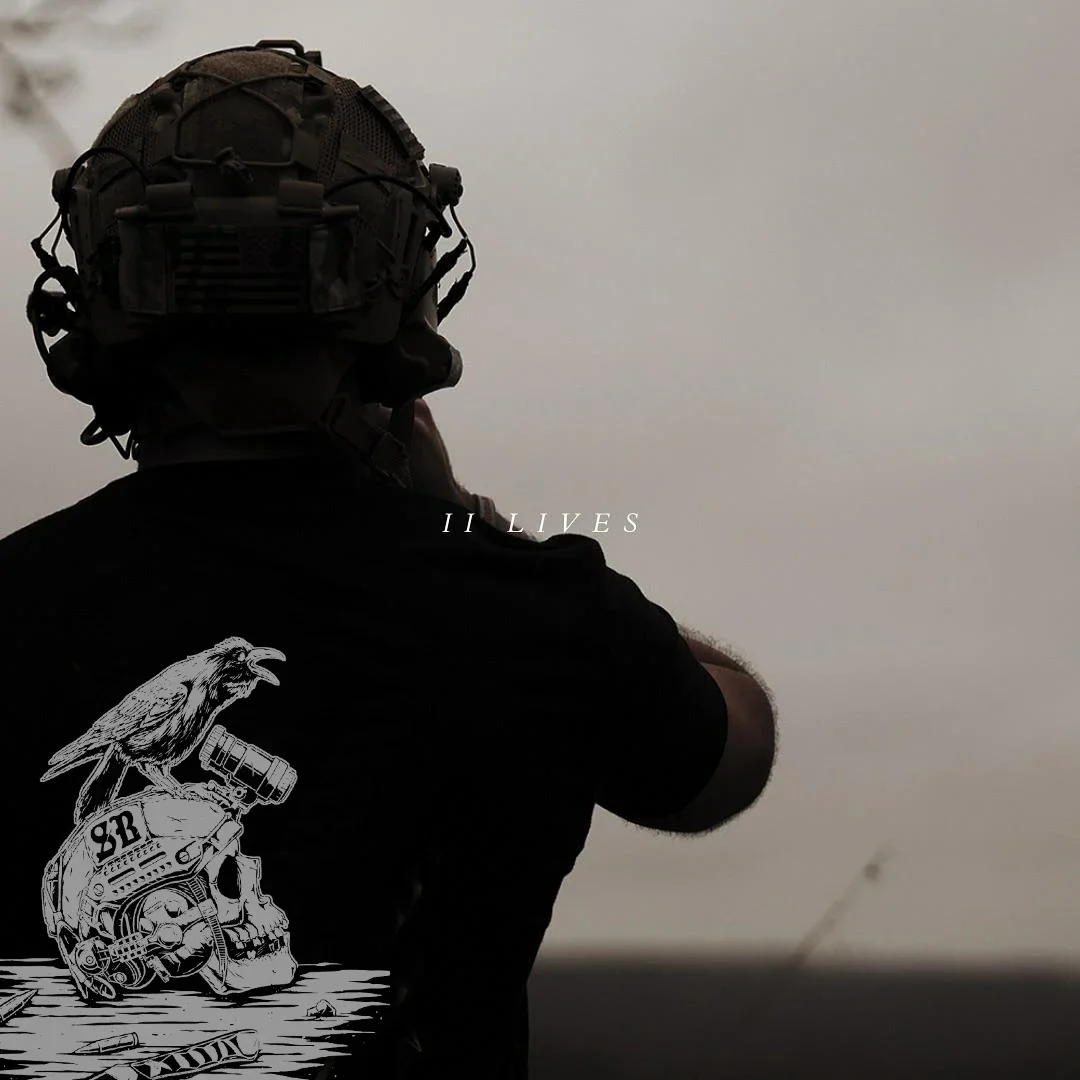 Signal Warrior Series Short-sleeved T-shirt From Raven Men Clothes Fashion T-Shirts 100% Cotton Loose Tops Breathable Tee