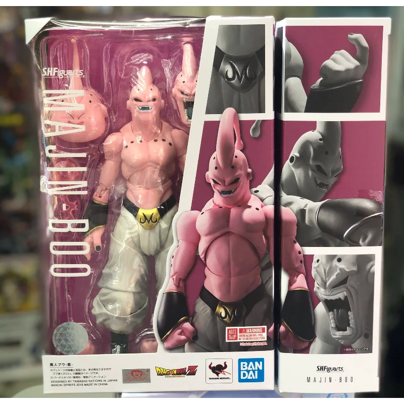 

В наличии: Коллекционная подвижная фигурка Bandai SHF Dragon Ball Z Majin Buu Evil Pure Thin Buu – идеальный подарок
