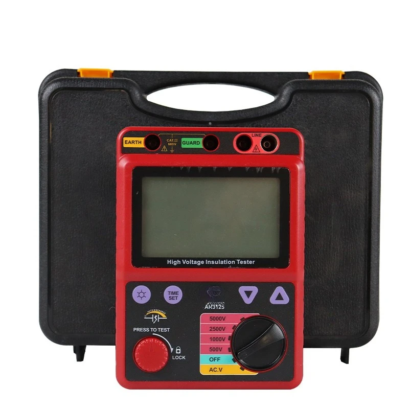 

High voltage insulation resistance tester 5000V digital insulation resistance tester, high voltage megohm meter 5