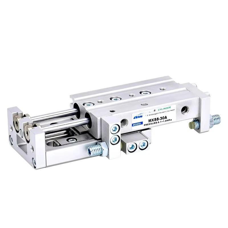 MXS Series Compact Sliding Cylinder MXS6 12-16 25 MXS8-10-20 ASTFRP