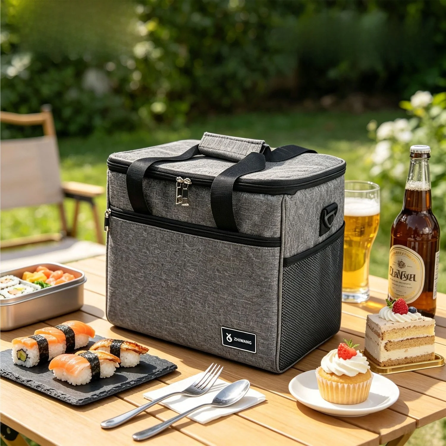 thickened-aluminum-foil-insulated-lunch-bag-portable-camping-outdoor-picnic-thermal-bag-with-utensils-ice-pack-for-hiking