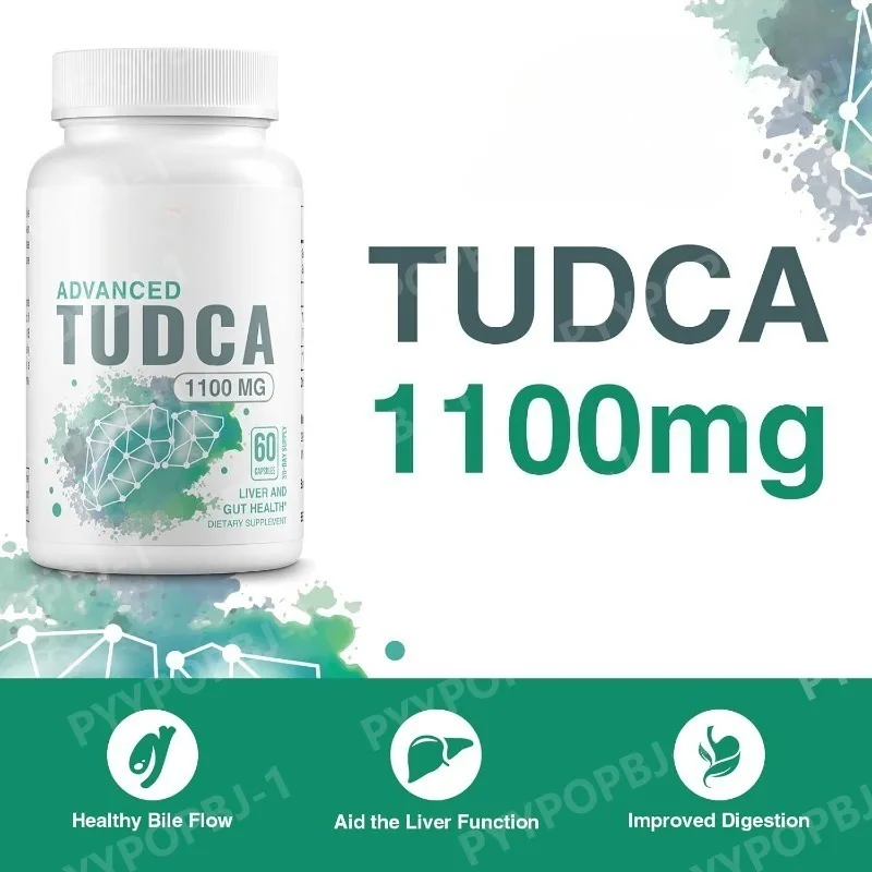 

TUDCA: Ультрамощная добавка для печени 1100 мг, протестирована независимыми организациями, содержащая соли желчи