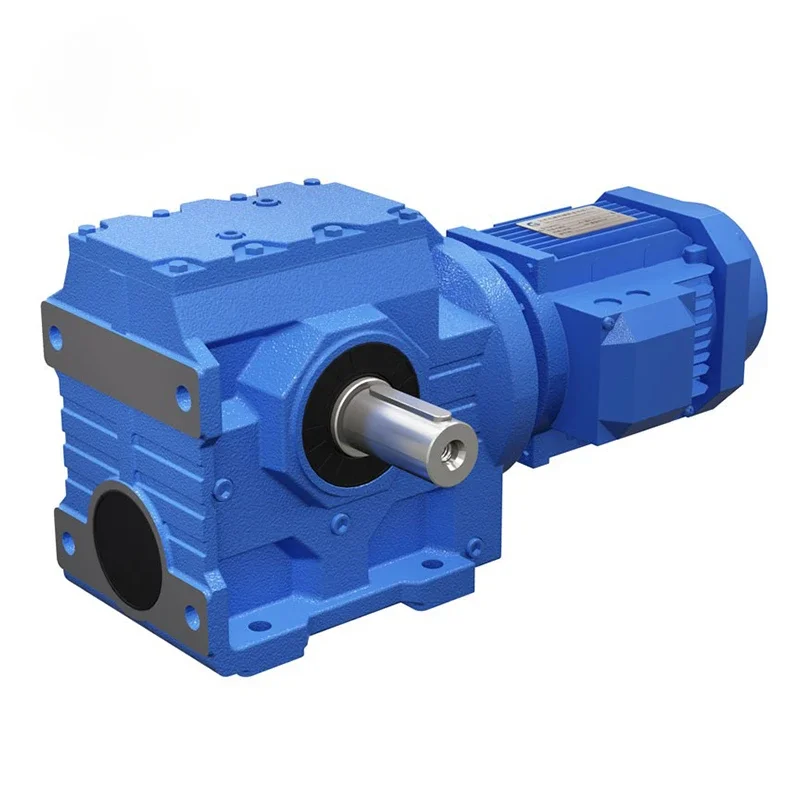 Helical Bevel Geared speed motor reducer with 1.5KW 3kw 4kw 5.5kw 7.5kw 11kw 15kw