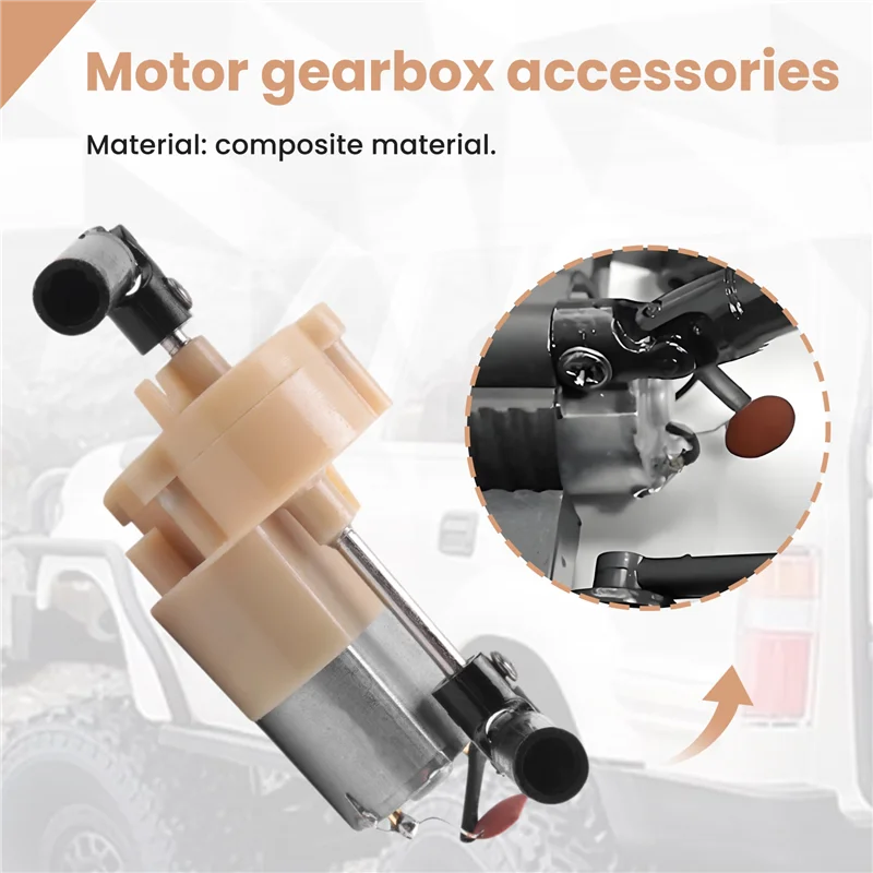 AF93-180 caixa de velocidades do motor para wpl c14 c24 C24-1 b14 b24 b16 b36 mn d90 mn99s mn45 rc carro atualização peças acessórios