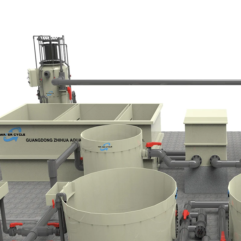 Water Cycle Farming Equipment Customized RAS Cycle Farming System Indoor Fish And Shrimp Farming