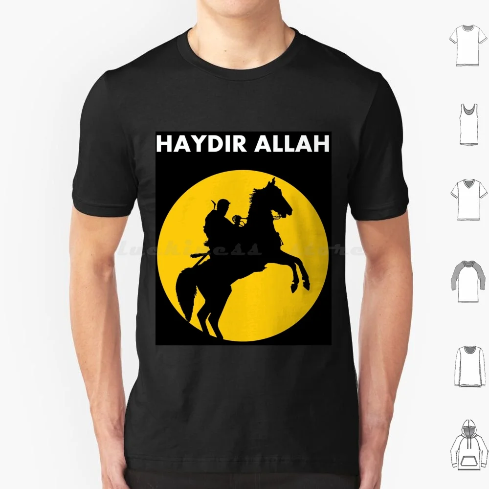 Ertugrul Bey Knight Haydir Alá Iyi Imperio Otomano cartel camiseta 6xl algodón Cool Tee Lord Farquaad entero Shrek escritura entera
