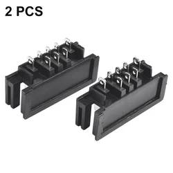 2Pcs Li-Ion Battery Charger Connector Terminal Bracket DCB112,DCB115,DCB105,DCB090 USB Adapter For 14.4V 18V Charger Accessories