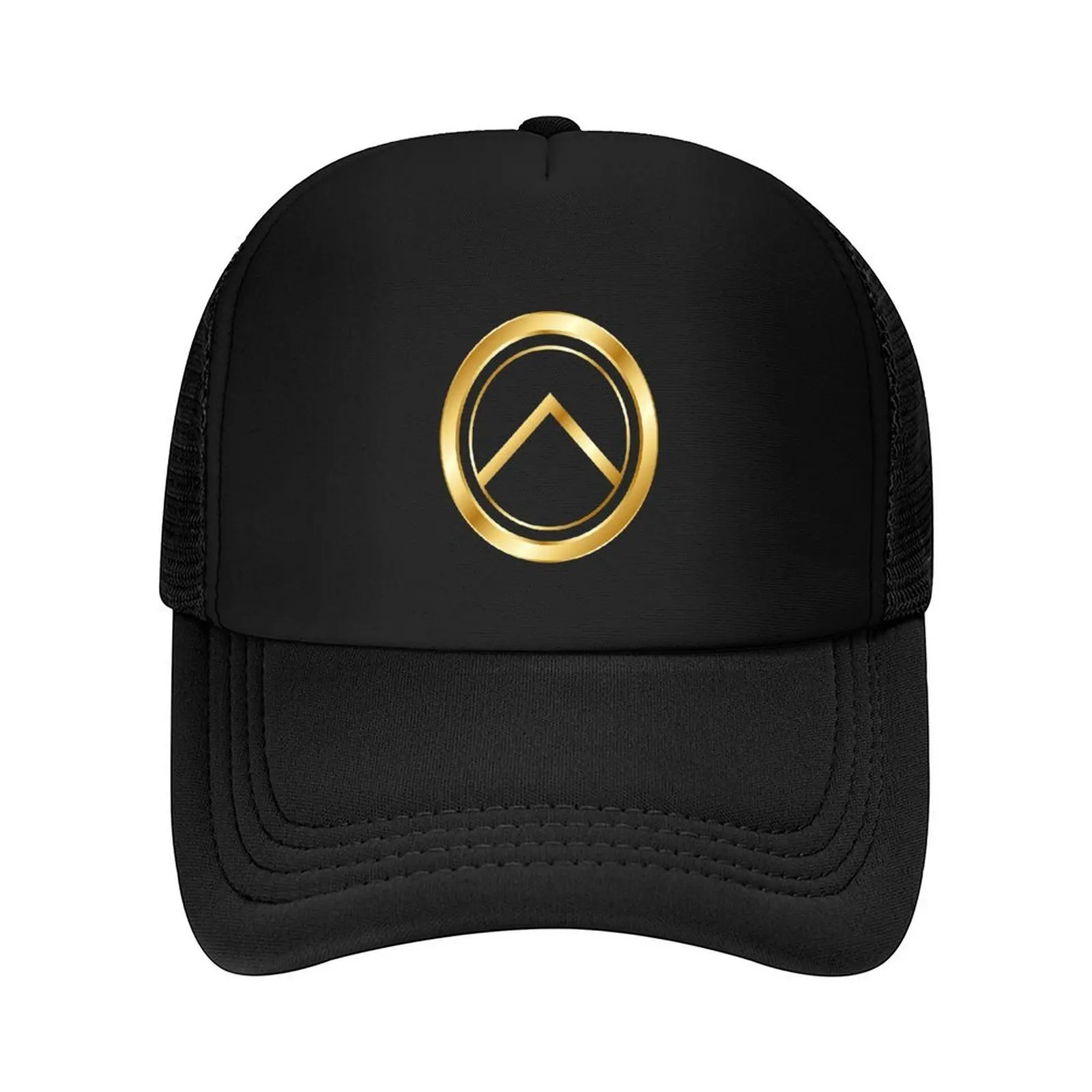 

Spartan shield Emblem Molon Labe Gold Baseball Cap party Hat Trucker Cap foam party Hat Dropshipping Mens Caps Women's