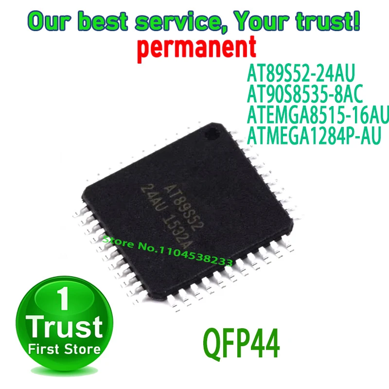 AT89S52-24AU AT89S52 AT90S8535-8AC AT90S8535 ATEMGA8515-16AU ATEMGA8515 ATMEGA1284P-AU ATMEGA1284P MEGA1284P