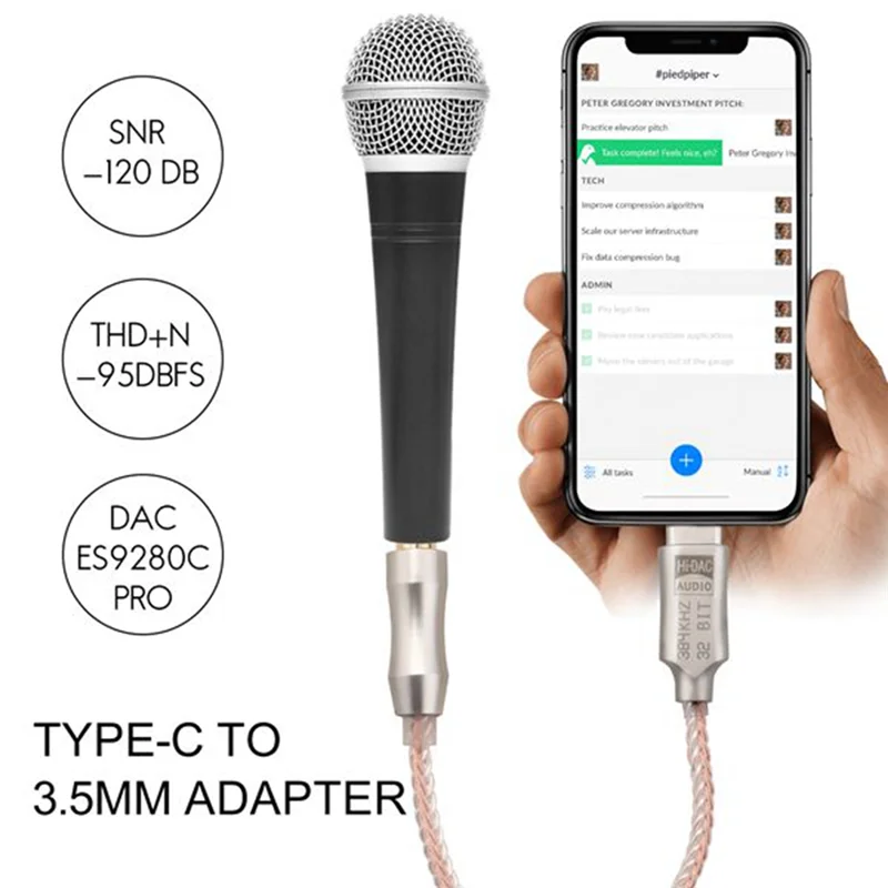 APPLIA-Type-C DAC Adapter Interface ALC5686 Hifi DAC Hoofdtelefoonversterker Digitale Audio Decodering Oortelefoon Converter