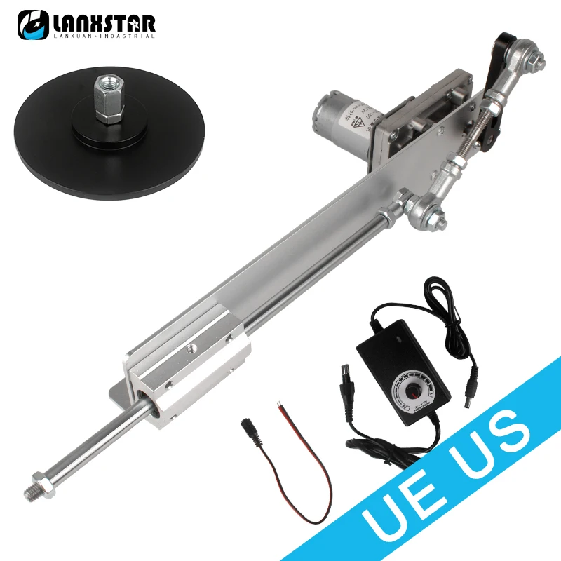 

Telescopic Linear Actuator with Suction Cup 2-8CM Stroke Variable Speed 12V/24V DC Reciprocating Cycle Motor 45/60/90/200RPM