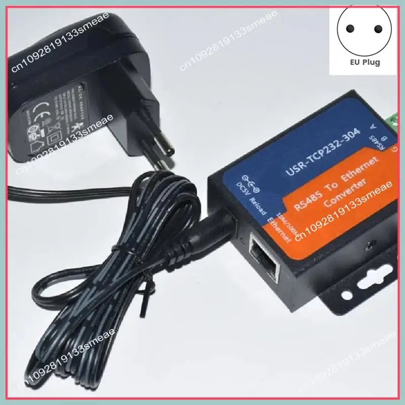 N94R Modbus Serial Port RS485 Ke Server Konverter Ethernet USR-TCP232-304 Transmisi Data DHCP/DNS Didukung Steker UE
