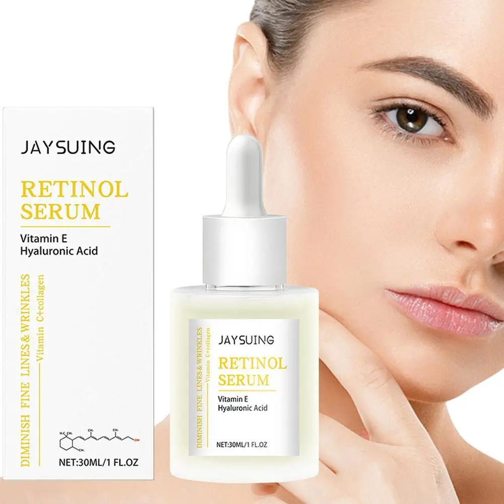 

30ml Retinol Anti Aging Remove Wrinkle Serum Lifting Brighten Face Skin Fade Eye Fine Lines Moisturizing Firming Facial Essence