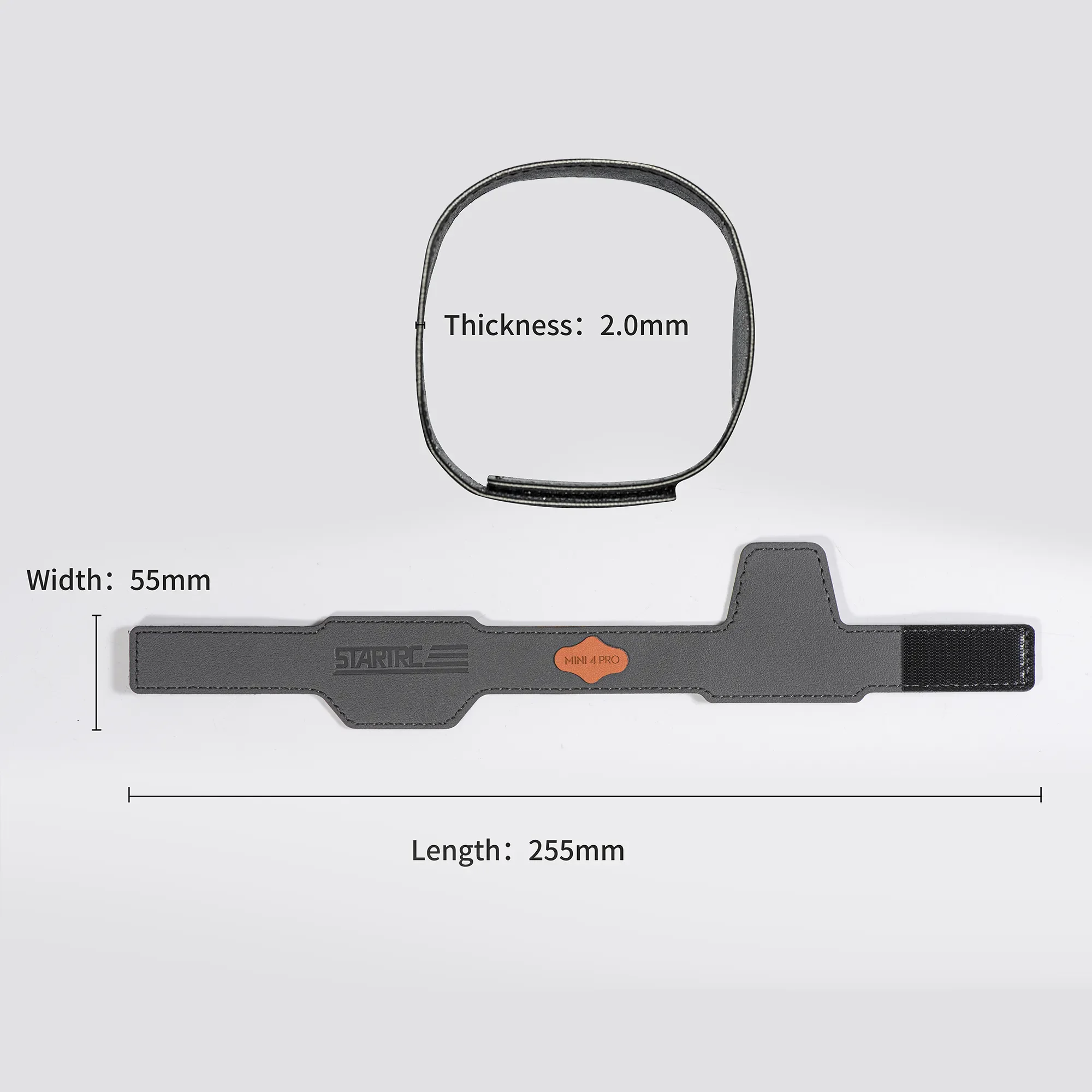 STARTRC Propeller Holder for DJI Mini 4 Pro Propellers Protector Fixed Strap PU Leather Blade Stabilizer Wing Ties Accessories