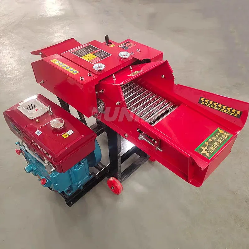 

Hot Sale Animal Feed Processing Grass Cutting Corn Grinder Chaff Cutter Machine