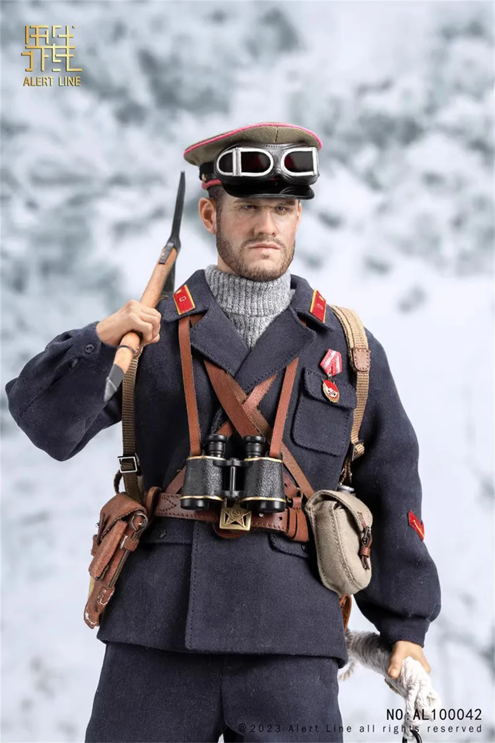 1/6 Red Alert AL100042 WWII Series Soviet Mountain Army Soldier Winter Movable Action Figure Gift For Fans Collect