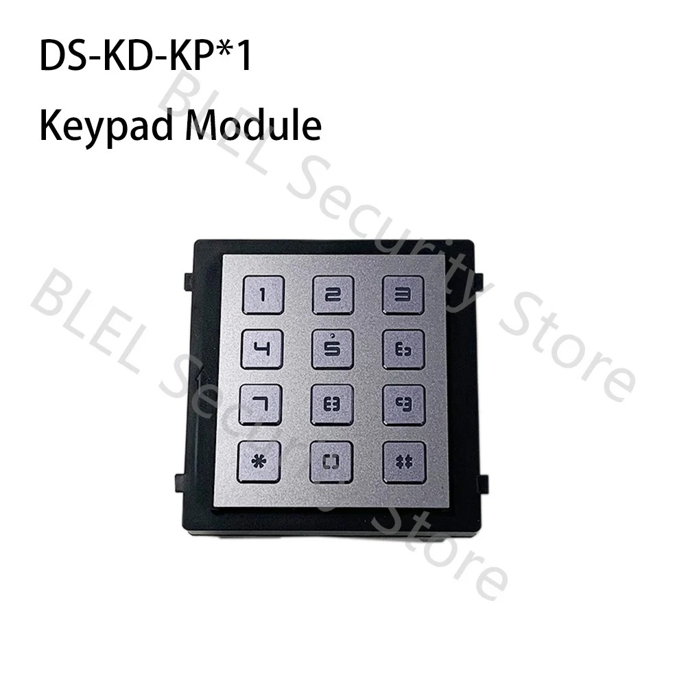 Original Hikvision DS-KD8003-IME1(B) Video-Gegensprechanlage DS-KD-ACF1 DS-KD-ACF2 DS-KD-ACW1/ACW2/ACW3 DS-KD-KP DS-KD-M Surface Flush