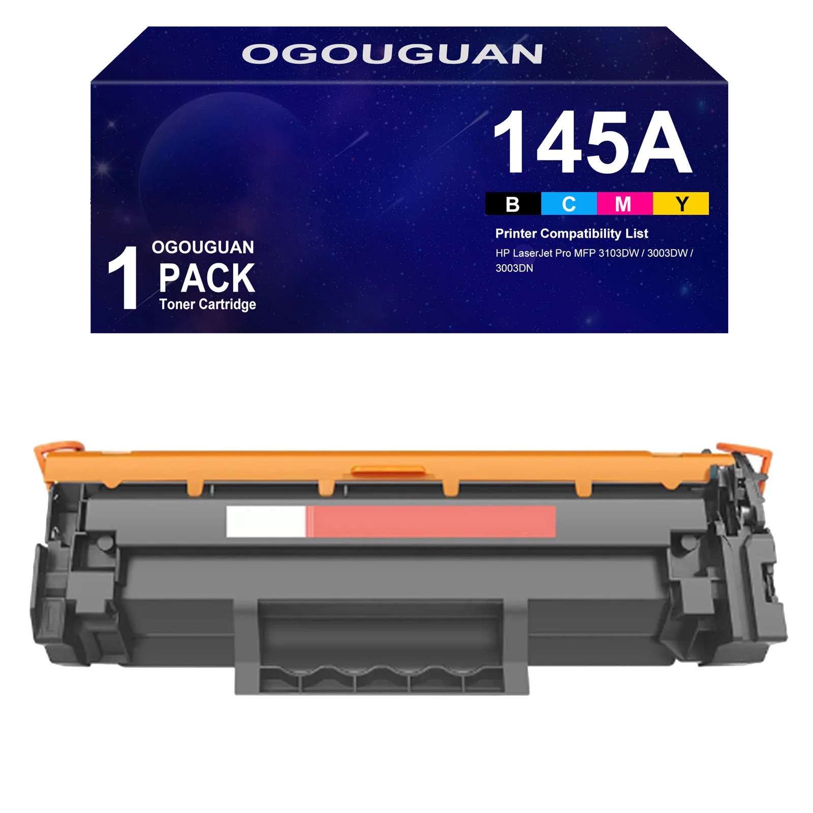 145X with Chip Toner cartridge  W1450X for HP LASERJET PRO 3003 MFP 3103 145A W1450A printer refill laser toner cartridge