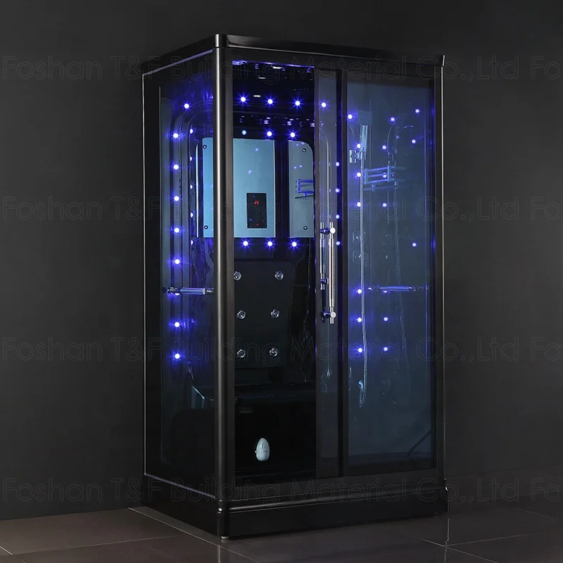 Hot Sale Modern Design Luxury Bathroom Cabin Square Steam Sauna Bath Shower Rooms