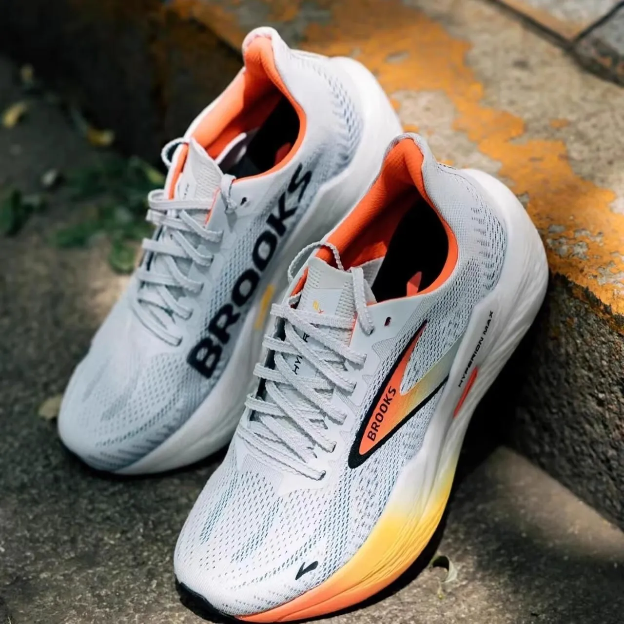 

Carbon Plate Marathon Running Race Shoes Professional Stability Support Shock Absorption Ultra Light Bounce Sneakers