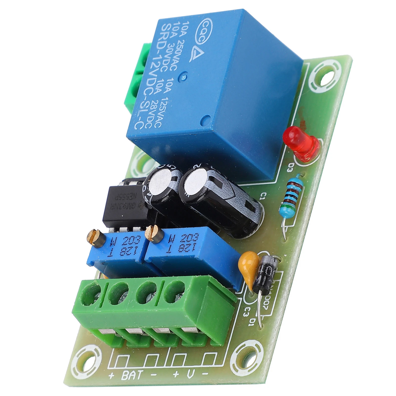 Battery Charging Control Module 12V Power Supply Board Overcharge Prevention Panel XH‑M601  Power Control Module