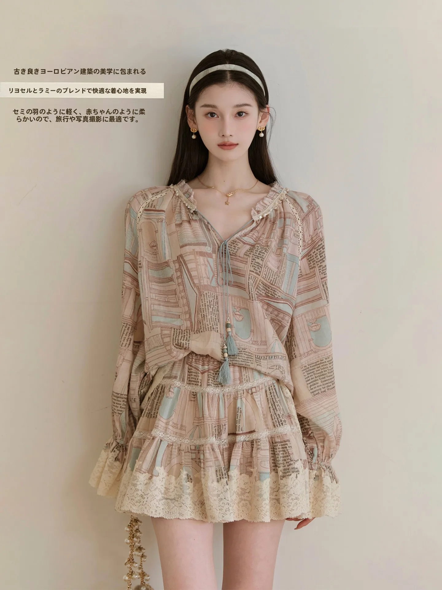 

Рубашка женская ChillCozy в богемном романтическом стиле, свободного кроя, с V-образным вырезом, 100% лен, художественный стиль, длинный рукав, дышащая, комфортная посадка