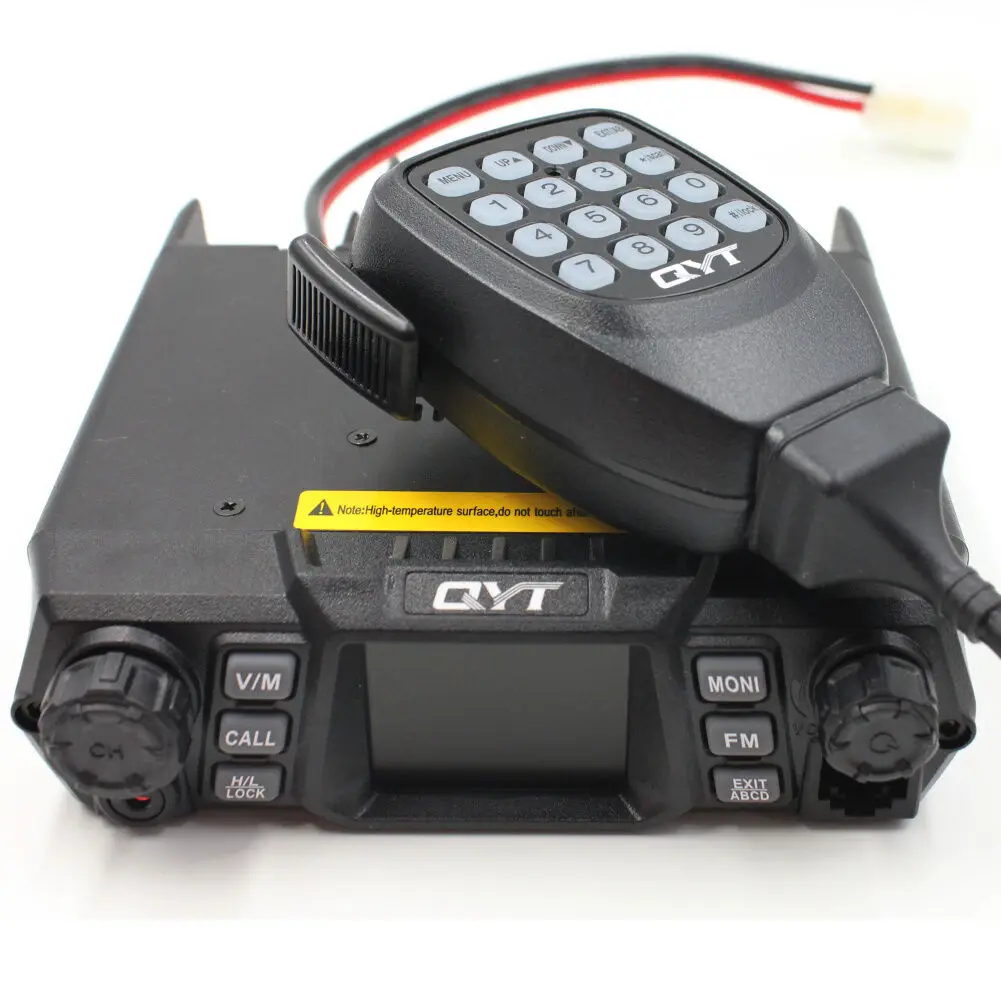 QYT KT-980Plus 75W Dual Band Mobile Vehicle Radio DTMF FM Transceiver Hnadheld Outdoor Huge Power Transceriver