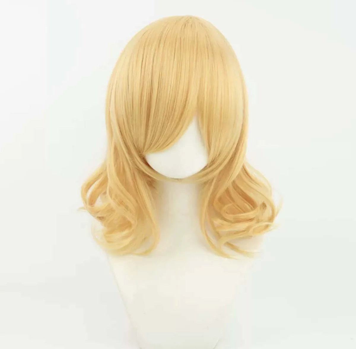 Game Touhou Project Cosplay Touhou Project Blonde Heat Resistant Synthetic Hair Wig For Women