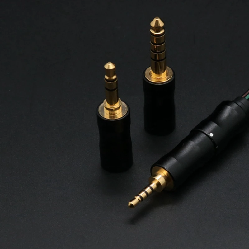 ivipQ 26AWG 7N OCC Palladium überzogene L-Typ modulare Stecker 3-in-1 Kopfhörer-Upgrade-Kabel mit MMCX/2PIN/0,78 mm/QDC/N5005 für AKG 3