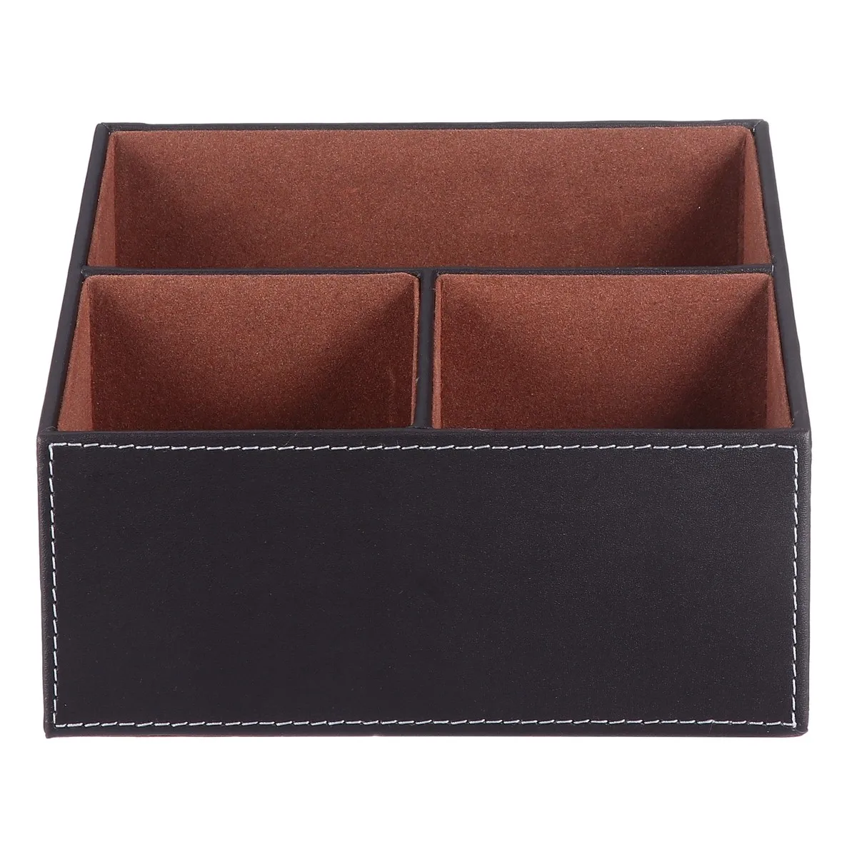 

1Pcs Creative Desktop Storage Box Trapezoidal Design Large Capacity Desk Organizer Makeup Rack Storage Case for Office