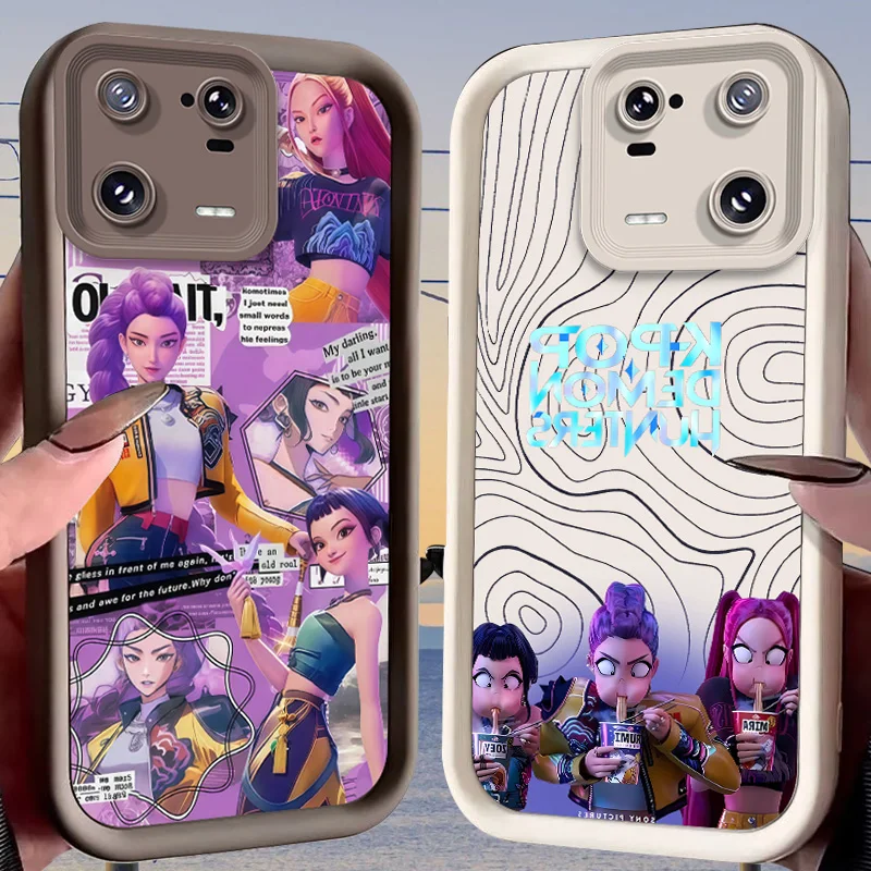 

Чехол для Xiaomi Mi 15 Pro 14 14T 13 13T 12 11 Lite 11T POCO X7 X6 5G X5 X3 NFC F6 F5 M7 M6 4G Cover Funda KPop D-Demon H-Hunters