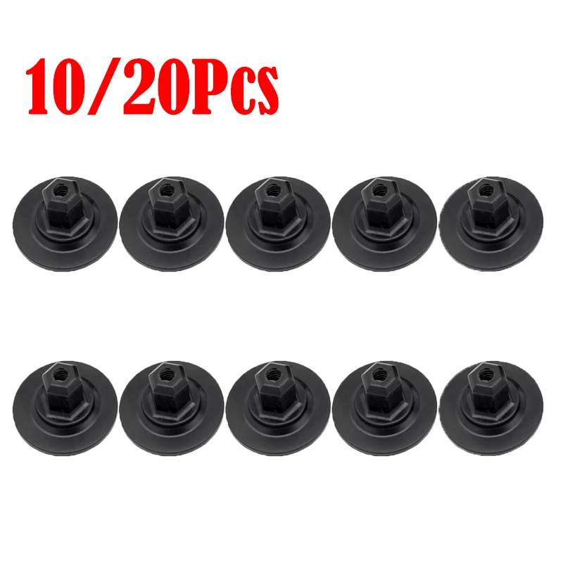 Auto Fasteners Self Tapping Screws Seat Nut Cap Plastic WHT000713 For Vw Golf Jetta Touran Polo Passat Audi Seat Skoda