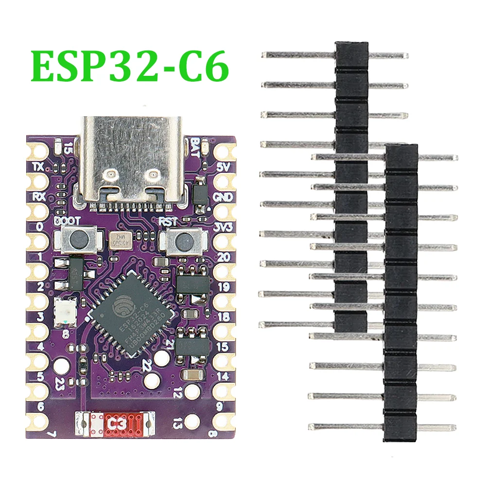 TENSTAR ESP32 C3 SuperMini ontwikkelingsbord ESP32-C3 WiFi Bluetooth-module - afbeelding 1