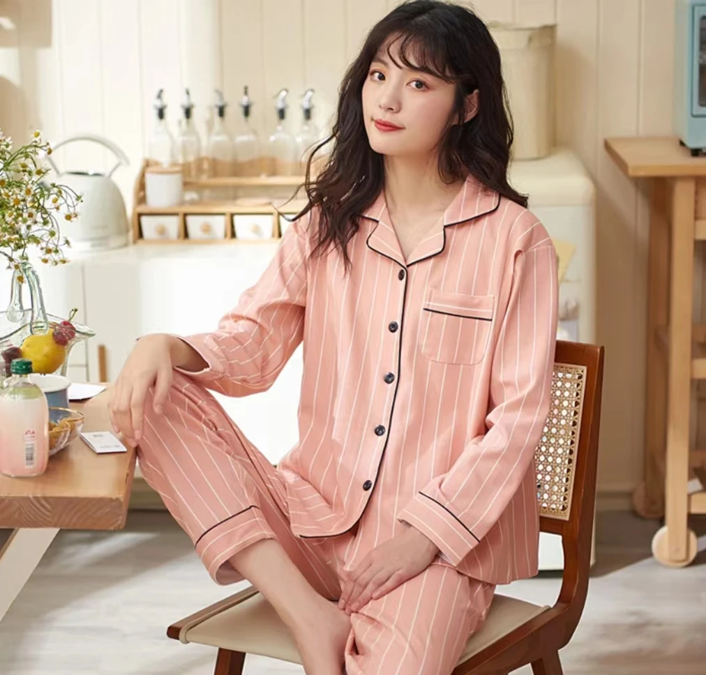 Monthly Clothing 2 Sets Of Spring And Summer  Breastfeeding Clothes Maternity Pajamas Pregnancy Breastfeeding Home Wear