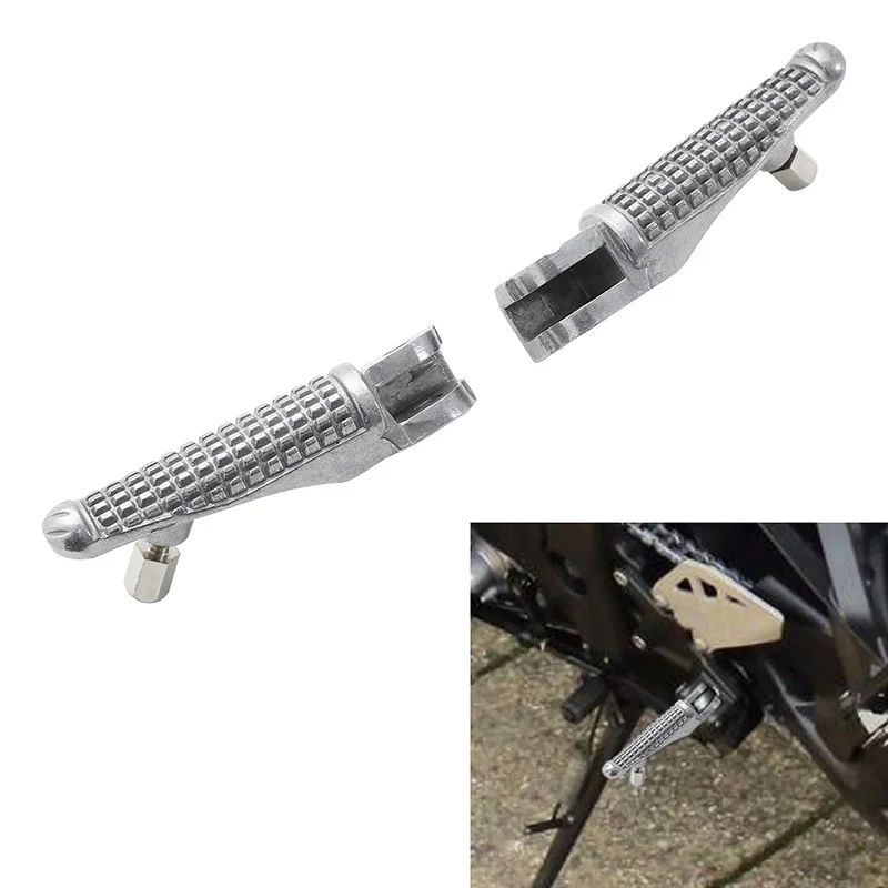 

Motorcycle Front Rider Foot Pegs Footrests For Kawasaki Ninja ZX10R ZX-10R 2011-2020