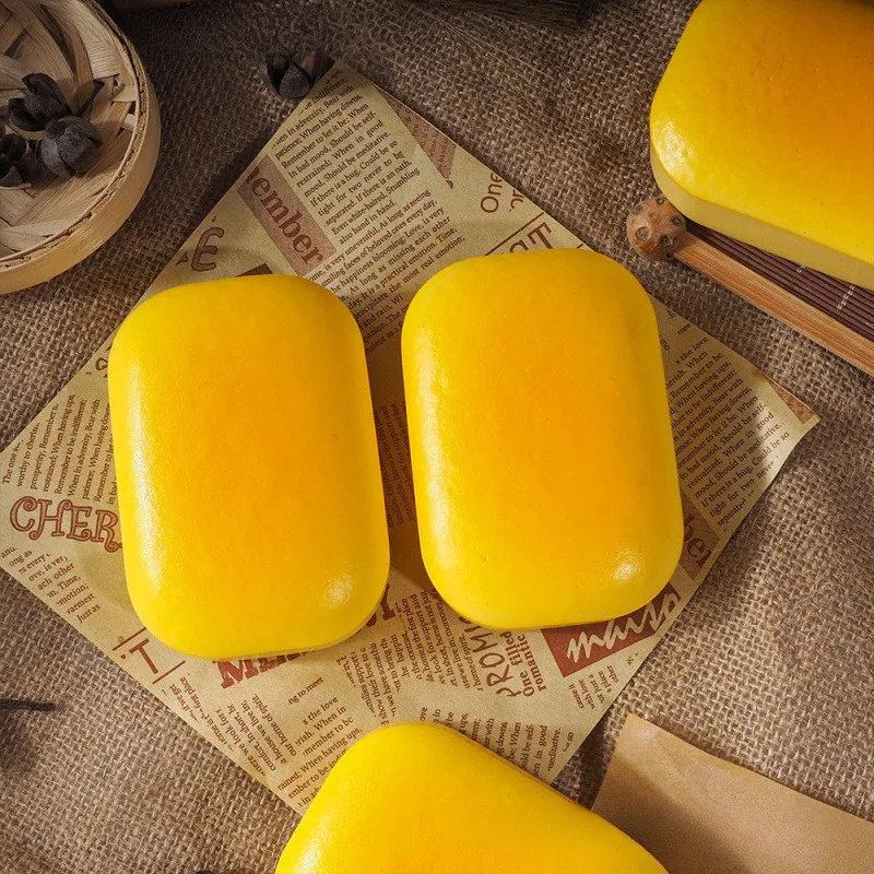 لعبة الخبز المبتكرة اسفنجي بطيئة الارتفاع الحسية تململ الإجهاد الإغاثة للقلق ADHD التوحد هدايا للأطفال البالغين ASMR