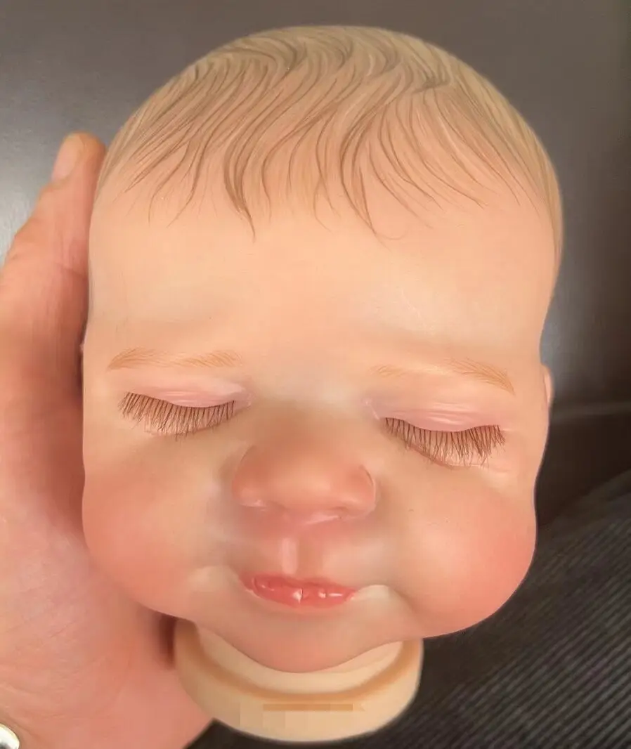 NPK 19 Inch Reborn Doll Kit Pascale Lifelike Soft Touch Fresh Color  painted DIY Doll Parts