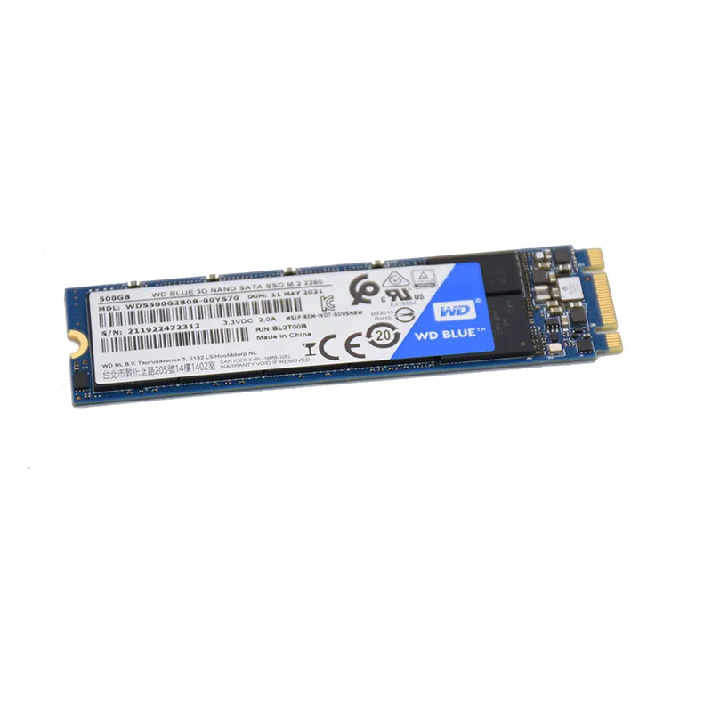 SATA SSD For WD WDS100T2B0B 500G M.2 2280