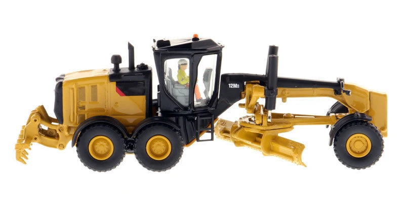 85520 1/87 Scale Alloy Diecast 12M3 Motor Grader Engineering Truck Model Toys for Children Fas Gifts