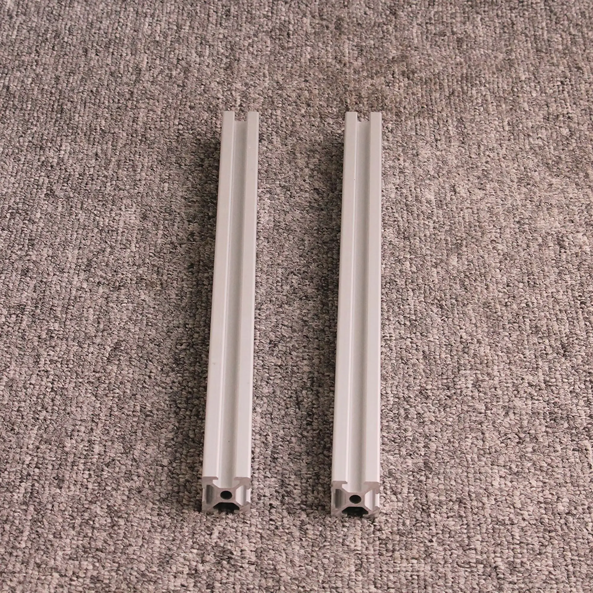 2/4pcs 300 400 500 600 800 1000 2000mm Silvery  2020 T/V-slot  Aluminum Extrusions Aluminum Profiles Frame for CNC  Machine