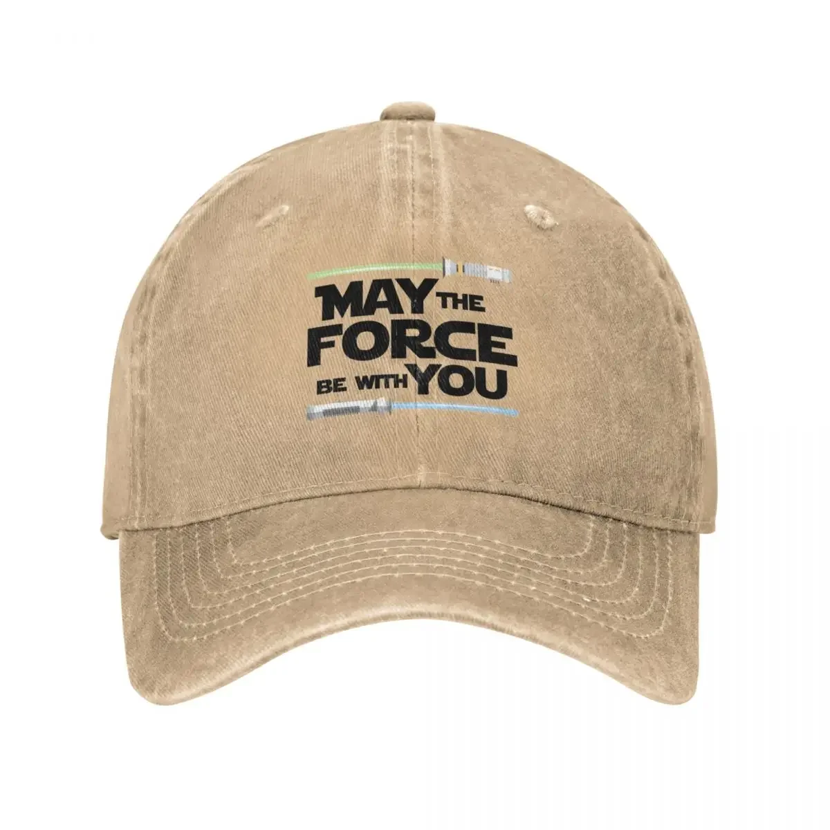 May The Force Be With You Sabers Baseball Cap Beach beach hat Hat men Designer Hat Woman Men's