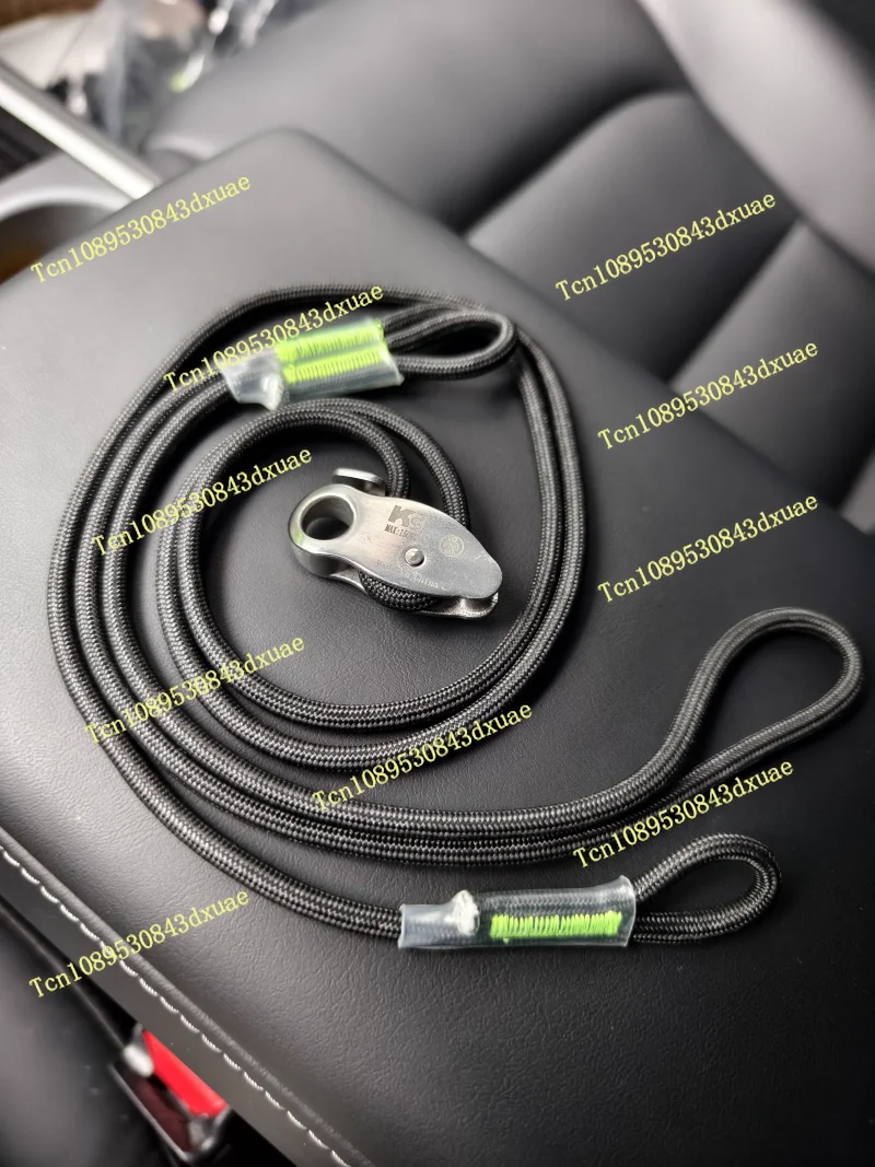 KC Adjustable Release Rope Safety Power Tool Descender Anti-fall Rope Aerial Work Anti-fall Hand Hanging Buckle Rope