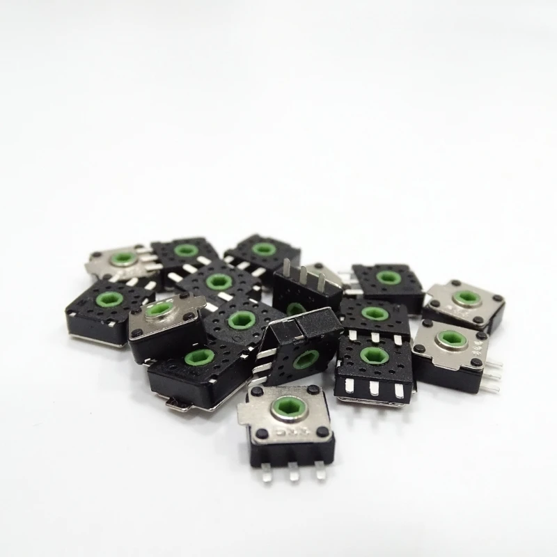 TTC Mouse Wheel Encoders Green Cores Decoders Expectancy for ROGGladiusIII MambaElite Mouse 2Pcs